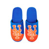 New York Mets MLB Mens Logo Staycation Slippers