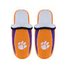 Clemson Tigers NCAA Mens Sherpa Slide Slippers