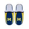 Michigan Wolverines NCAA Mens Sherpa Slide Slippers