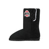 Ohio State Buckeyes NCAA Knit High End Button Boot Slipper