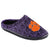 Clemson Tigers NCAA Mens Poly Knit Cup Sole Slippers