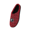 Georgia Bulldogs NCAA Mens Poly Knit Cup Sole Slippers