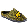 Iowa Hawkeyes NCAA Mens Poly Knit Cup Sole Slippers