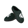 Michigan State Spartans NCAA Mens Poly Knit Cup Sole Slippers