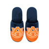 Auburn Tigers NCAA Mens Team Logo Staycation Slippers