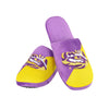 LSU Tigers NCAA Mens Logo Staycation Slippers