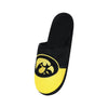 Iowa Hawkeyes NCAA Mens Team Logo Staycation Slippers