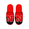 Nebraska Cornhuskers NCAA Mens Team Logo Staycation Slippers