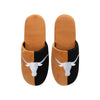 Texas Longhorns NCAA Mens Team Logo Staycation Slippers