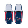 Houston Texans NFL Mens Sherpa Slide Slippers