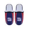 New York Giants NFL Mens Sherpa Slide Slippers