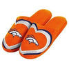 Denver Broncos Womens Glitter Slide Slipper
