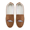 Denver Broncos NFL Exclusive Mens Beige Moccasin Slippers