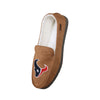 Houston Texans NFL Exclusive Mens Beige Moccasin Slippers