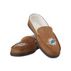 Miami Dolphins NFL Exclusive Mens Beige Moccasin Slippers