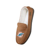 Miami Dolphins NFL Exclusive Mens Beige Moccasin Slippers