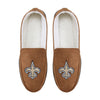New Orleans Saints NFL Exclusive Mens Beige Moccasin Slippers
