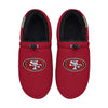 San Francisco 49ers NFL Mens Big Logo Athletic Moccasin Slippers