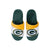 Green Bay Packers NFL Youth Colorblock Slide Slipper