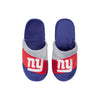 New York Giants NFL Youth Colorblock Slide Slipper