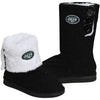 New York Jets NFL Knit High End Button Boot Slipper