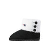 New England Patriots NFL Knit High End Button Boot Slipper
