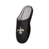 New Orleans Saints NFL Mens Memory Foam Slide Slippers