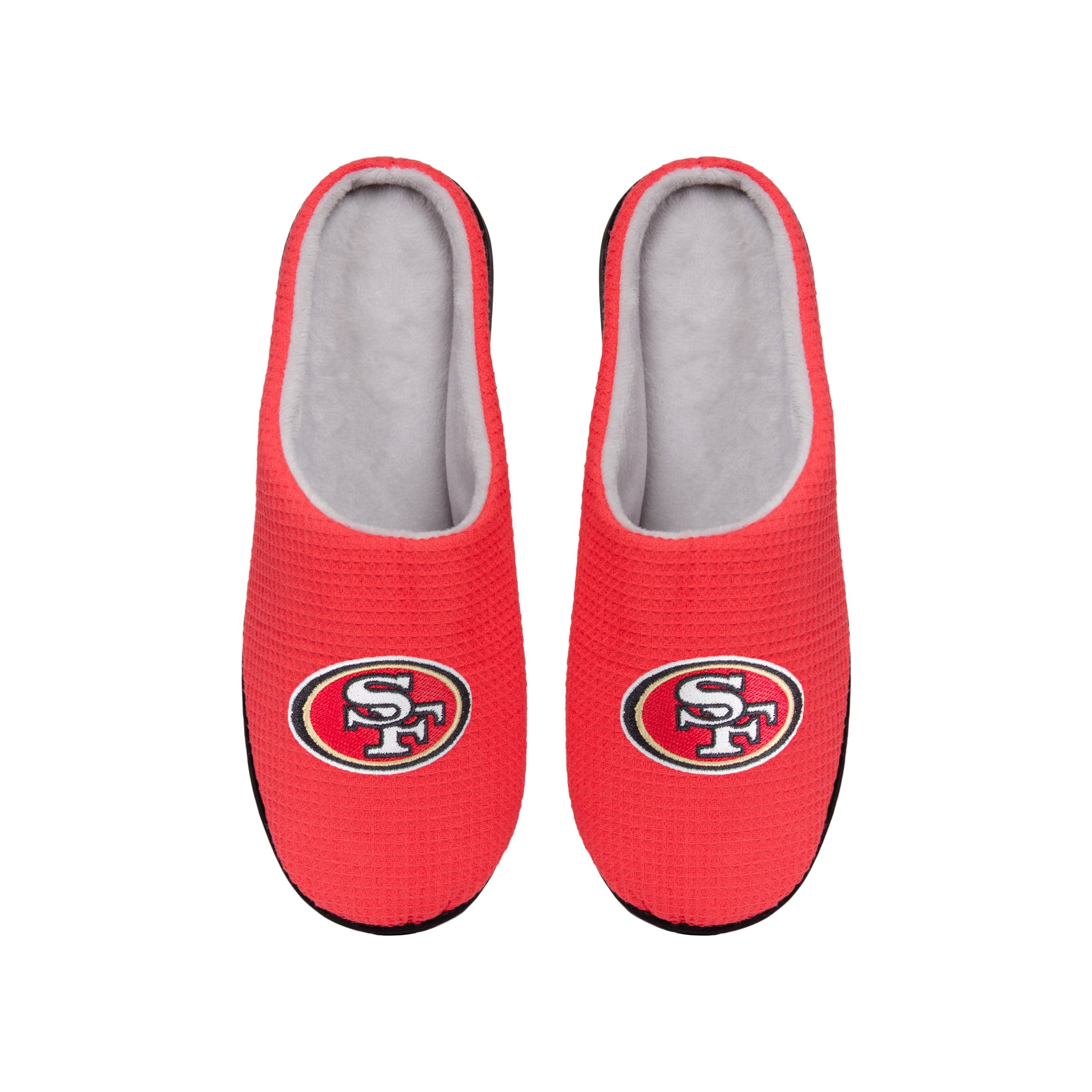San Francisco NFL Mens Memory Slide Slippers