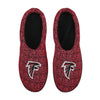 Atlanta Falcons NFL Mens Poly Knit Cup Sole Slippers