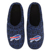 Buffalo Bills NFL Mens Poly Knit Cup Sole Slippers