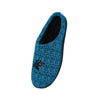 Carolina Panthers NFL Mens Poly Knit Cup Sole Slippers