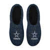 Dallas Cowboys NFL Mens Poly Knit Cup Sole Slippers
