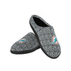 Miami Dolphins NFL Mens Poly Knit Cup Sole Slippers