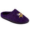 NFL Mens Poly Knit Cup Sole Slippers