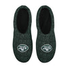 New York Jets NFL Mens Poly Knit Cup Sole Slippers