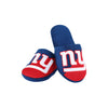 New York Giants NFL Youth Logo Staycation Slippers