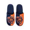 Chicago Bears NFL Mens Logo Staycation Slippers