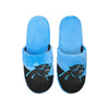 Carolina Panthers NFL Mens Logo Staycation Slippers