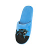 Carolina Panthers NFL Mens Logo Staycation Slippers