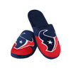 Houston Texans NFL Mens Logo Staycation Slippers