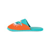 Miami Dolphins NFL Mens Logo Staycation Slippers