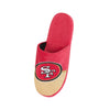 San Francisco 49ers NFL Mens Logo Staycation Slippers