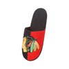 Chicago Blackhawks NHL Mens Team Logo Staycation Slippers