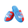 New York Rangers NHL Mens Team Logo Staycation Slippers