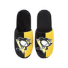 Pittsburgh Penguins NHL Mens Team Logo Staycation Slippers