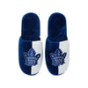 Toronto Maple Leafs NHL Mens Team Logo Staycation Slippers