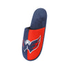Washington Capitals NHL Mens Team Logo Staycation Slippers