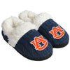 Auburn Tigers NCAA Womens Team Color Fur Moccasin Slippers