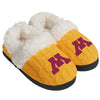 Minnesota Golden Gophers NCAA Womens Team Color Fur Moccasin Slippers