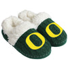 Oregon Ducks NCAA Womens Team Color Fur Moccasin Slippers